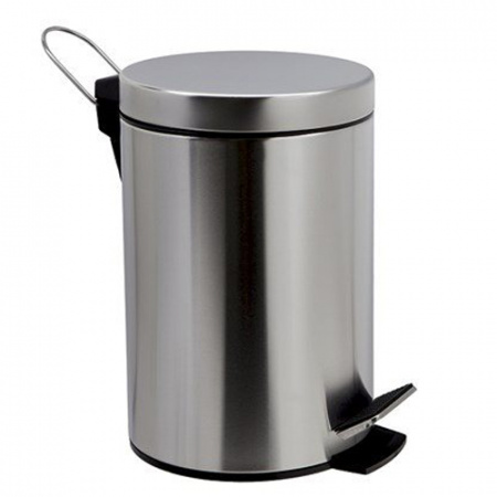 Мусорное ведро для ванной с педалью WasserKRAFT K-665 5L с микролифтом фото