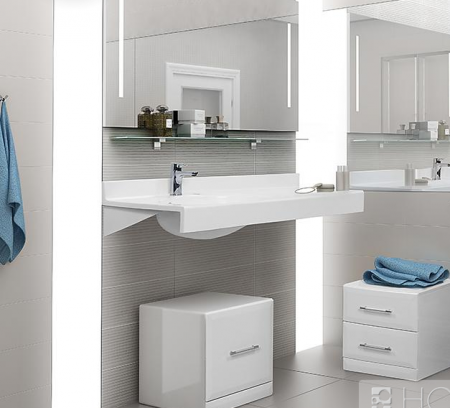 Подвесная раковина Акватон Отель 100 1A70073NOT01L фото