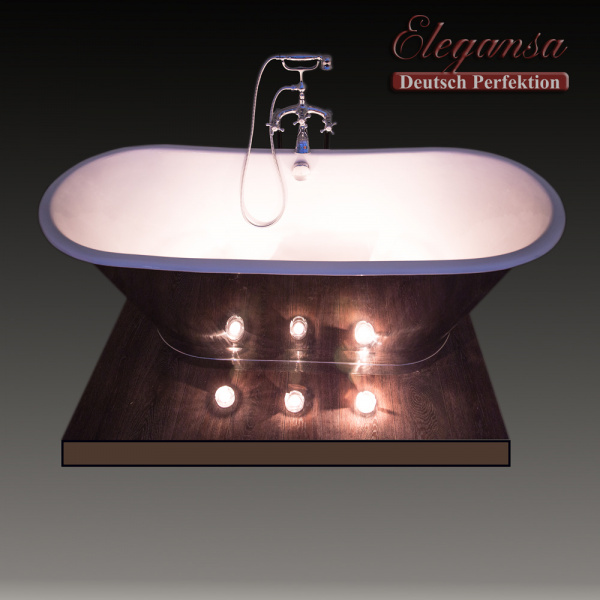 Чугунная ванна Elegansa Sabine Polished 170х70 фото