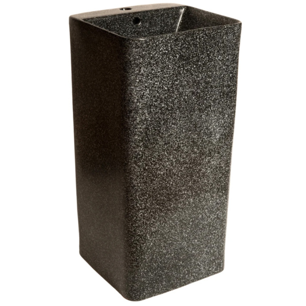 Напольная раковина SantiLine SL-4005MС матовая, серый бетон фото