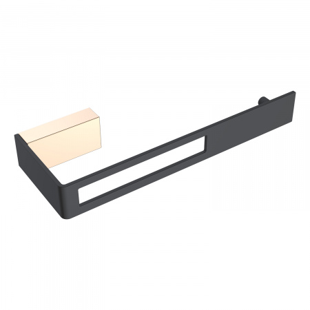 Полотенцедержатель Boheme Q 10945-G-B черный/золото фото