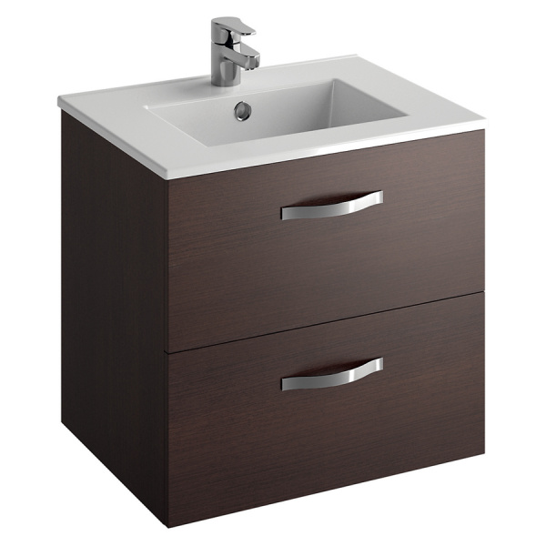 Тумба с раковиной Jacob Delafon Ola 60 EB390RU-NR темный дуб фото