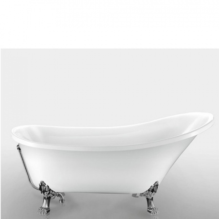 Акриловая ванна Magliezza Vittoria Cr 162,5x69,5 на ножках фото