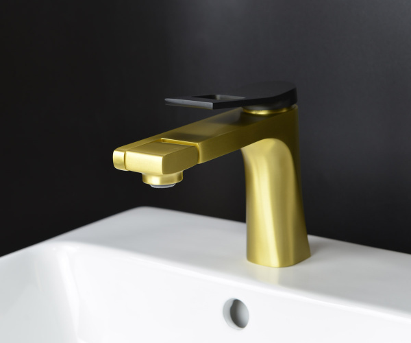 Смеситель для раковины/биде Bronze de Luxe Element EL02XGB матовое золото фото