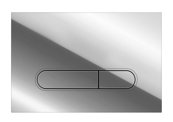 Клавиша смыва Esbano ESINOVL17SC хром фото