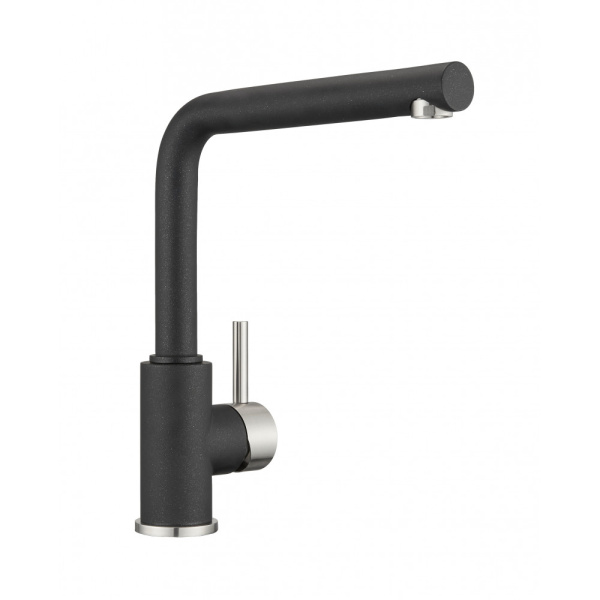 Смеситель для кухни Milacio Ultra Galar MCU.555.MB черный матовый/хром фото