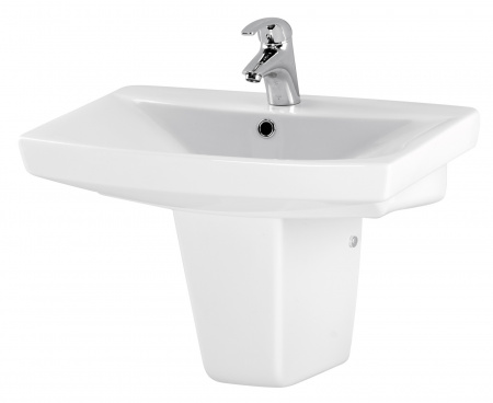 Подвесная раковина Cersanit Carina S-UM-CAR60/1-w 60 см фото