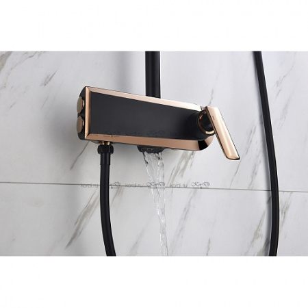 Душевая система (стойка) со смесителем Feramolli Adige RBL7077 фото