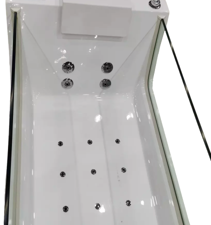 Акриловая гидромассажная ванна (джакузи) Cerutti SPA C-453 180x80 фото