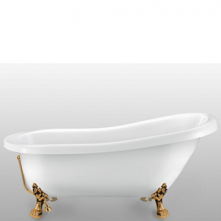 Акриловая ванна Magliezza Alba Br 168,5x72,5 на ножках фото