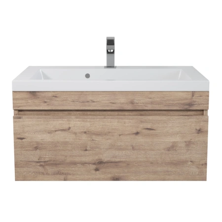 Тумба под раковину Uperwood Eva 75 3930213465 крафт табачный фото