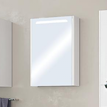 Зеркало-шкаф Акватон Сильва 50 1A215502SIW7L фото