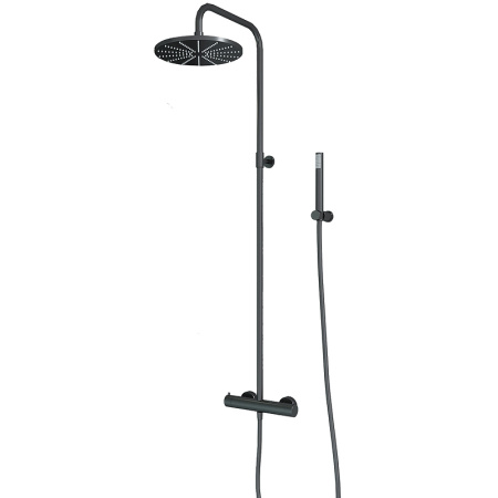 Душевая система Paini Cox 78PZ689TH Черный матовый фото