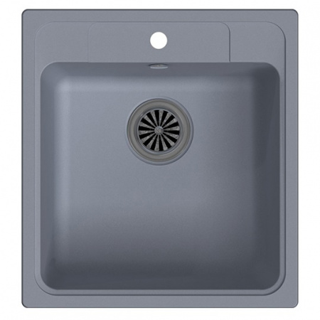 Мойка кухонная Ewigstein Elegant E- 50 серый металлик фото