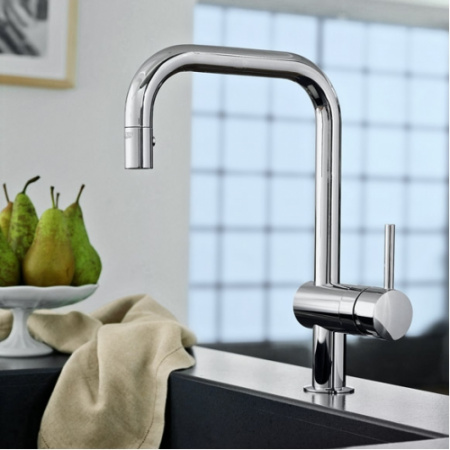Смеситель для кухни Grohe Minta 32322000 с выдвижным изливом фото