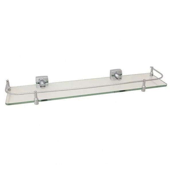 Полка стеклянная Fixsen Kvadro FX-61303В фото