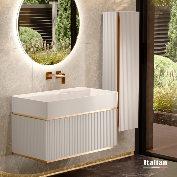 Шкаф-пенал Jorno Filoro Fil.04.120/P/W/JR белый фото