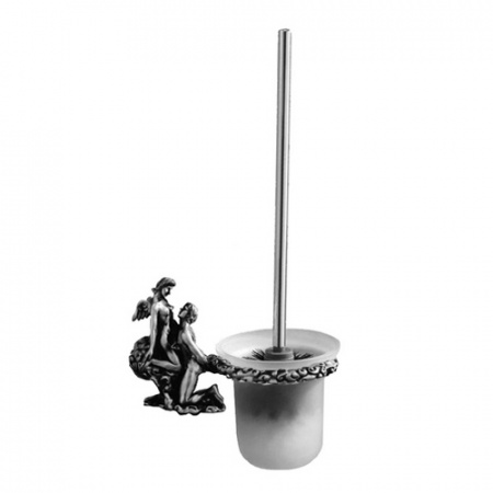 Ершик для унитаза Art&Max Romantic AM-B-0811-T серебро фото