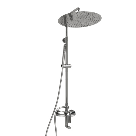 Душевая система (стойка) WasserKRAFT A166.117.137.087.CH хромоникель фото