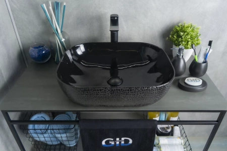 Накладная раковина GID Luxe Line D1302H004 50,5х40,5 фото
