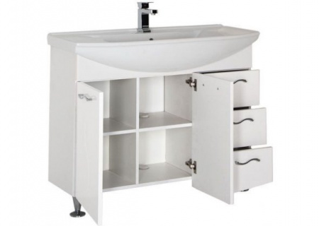 Тумба с раковиной Aquanet Моника 105 00212600 фото