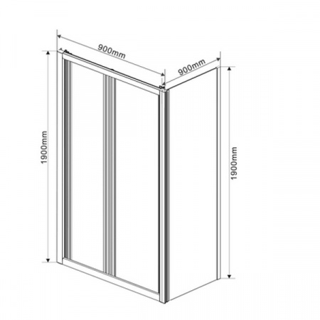 Душевой уголок Vincea Garda VSR-1G9090CL фото