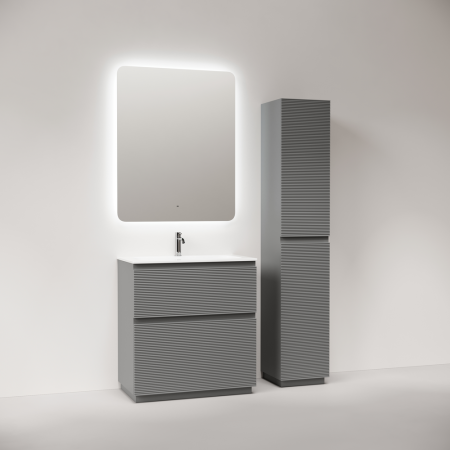 Тумба под раковину Sancos Folk Floor FL80FES Ergraut soft фото