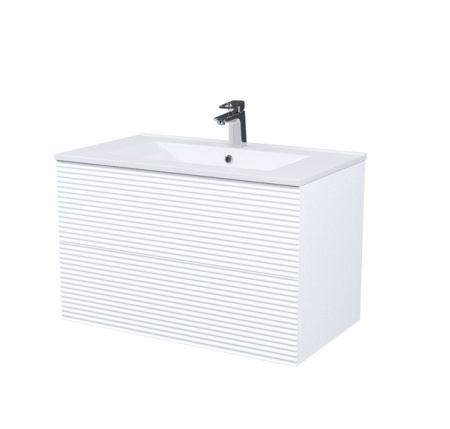 Тумба с раковиной Iddis Bild BIL80W0i95K 80 см фото