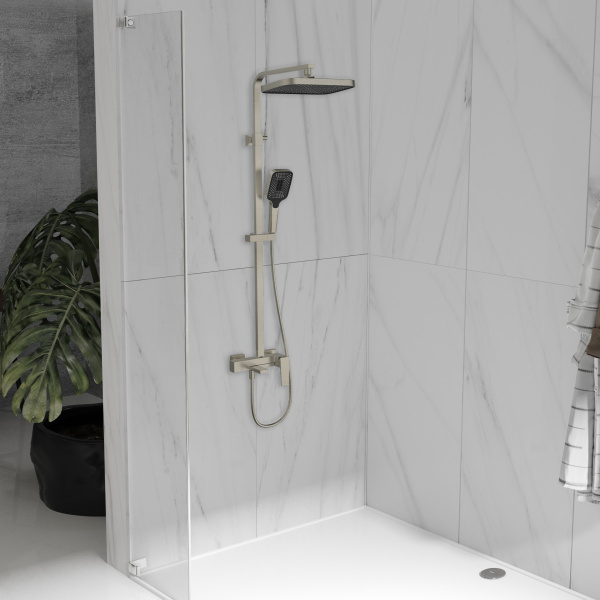 Душевая система Vincea Dice VSFS-4C12BN брашированный никель фото