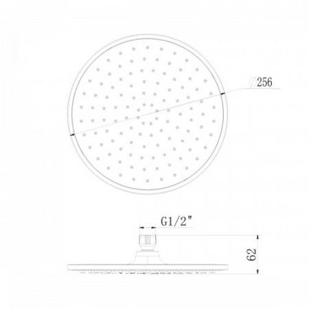 Верхний тропический душ Lemark LM8131C 25x25 фото