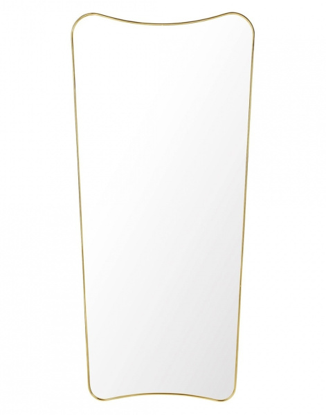 Зеркало в полный рост Art-Zerkalo Sky XL Gold SM132GL 50/75x165 золото фото