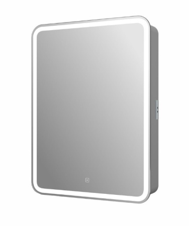 Зеркало-шкаф Art&Max Platino AM-Pla-550-800-1D-L-DS-F 55x80 белый L фото