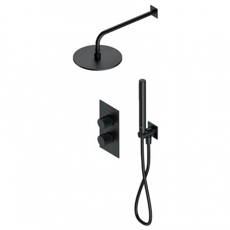 Душевая система для скрытого монтажа Omnires Contour SYSCT11AT антрацит фото