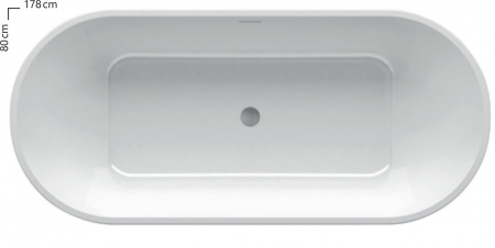 Акриловая ванна Ravak Solo XC00100025 178х80 фото
