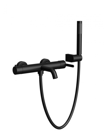 Смеситель для ванны с душем AltroBagno Unione 0221MB черный матовый фото