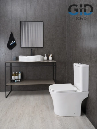 Накладная раковина GID 888s 51223 60x38,5 фото