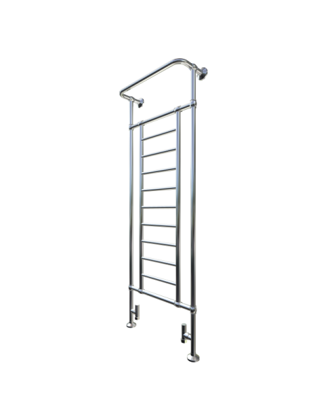 Водяной полотенцесушитель напольный 1500х500 Омега Люкс Bronze de Luxe (Хром) фото