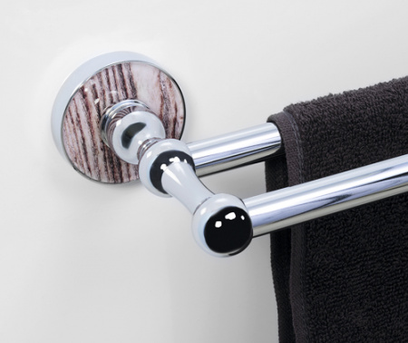 Полотенцедержатель двойной WasserKRAFT Regen K-6940 фото