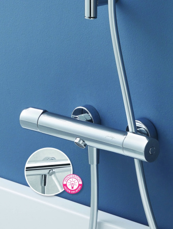 Термостатический смеситель для ванны с душем Jacob Delafon Metro E24395-CP фото