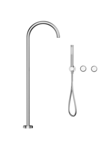 Напольный смеситель для ванны и душа AltroBagno Рикко (Ricco) ALTROBAGNORicco020204Cr хром фото