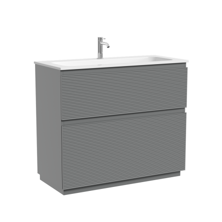 Тумба под раковину Sancos Folk Floor FL100FES Ergraut soft фото