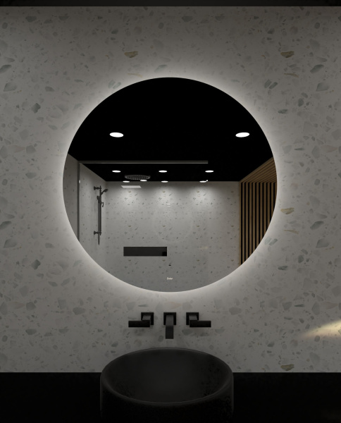 Зеркало с подсветкой SINTESI DECO 60 SIN-SPEC-DECO-60 60x60 фото