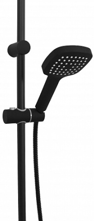 Душевая система Orange O-Shower OW04b Черная матовая фото
