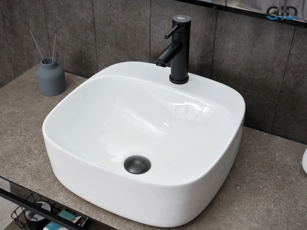 Накладная раковина GID N9284 51219 42x42 фото