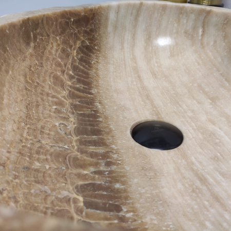 Накладная раковина из оникса Erozy BL EO-00692 (56*45*15см) фото