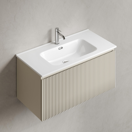Тумба под раковину Sancos Snob R 1.0 SNR1.090CE Beige Soft фото