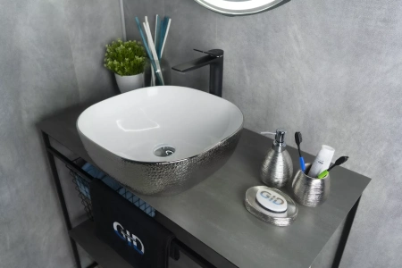 Накладная раковина GID Luxe Line D1301H021 42,5х42,5 фото