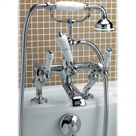 Смеситель на борт ванны Devon & Devon Dandy MARF40BCR фото