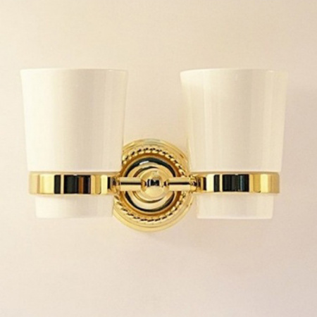 Двойной стакан для зубных щеток Magliezza Kollana 80506-do фото