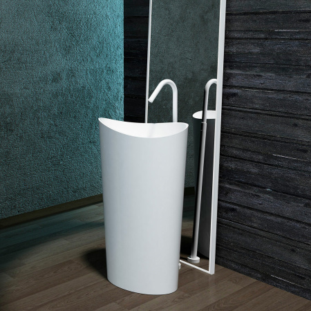 Напольная раковина Montebianco Onda Grande 13008 60x36 фото